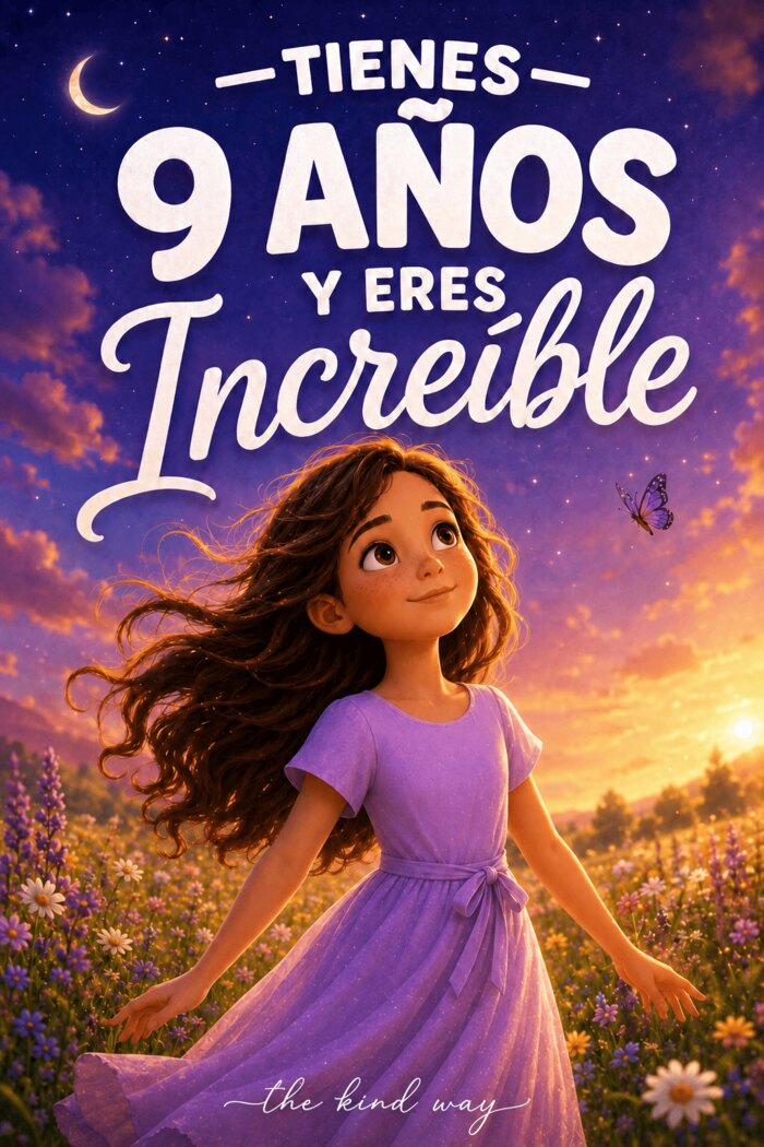 Tienes 9 años y eres increíble