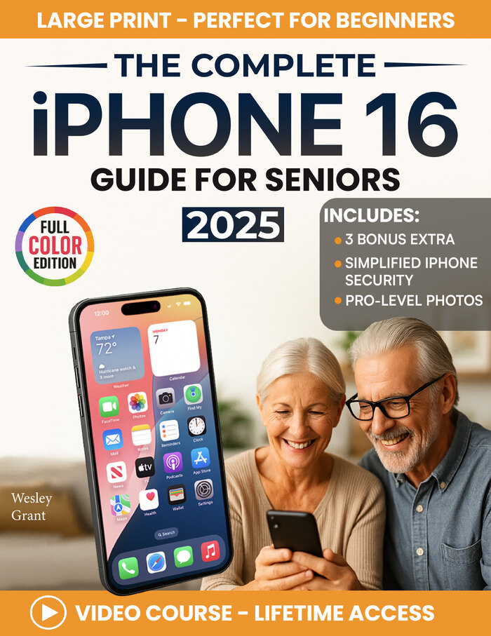 The Complete iPhone 16 Guide for Seniors
